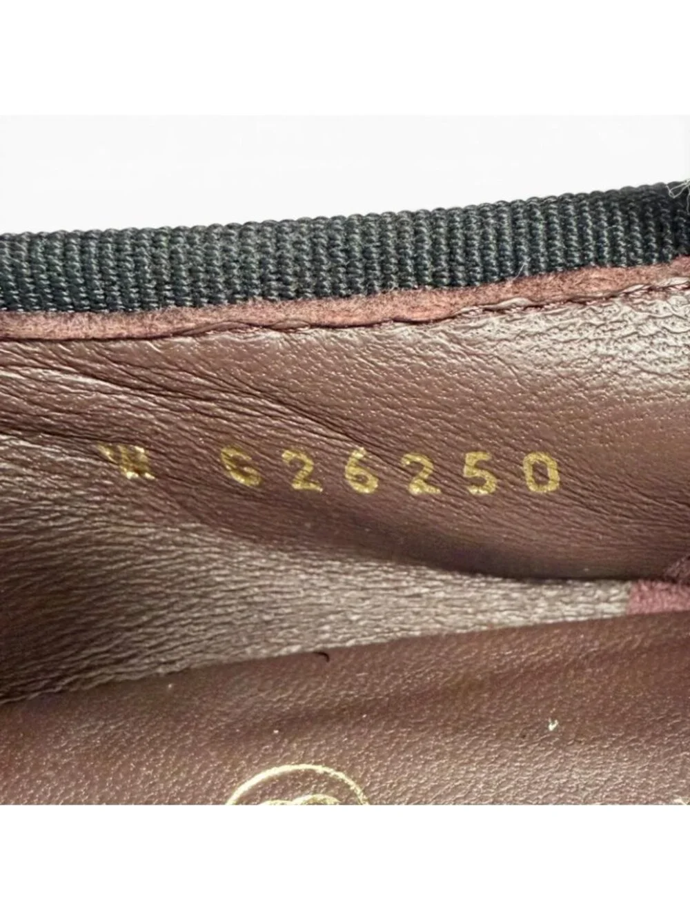 Chanel CC Logo Ribbon Quilted Leather Flat Pumps Black 35 Italian
